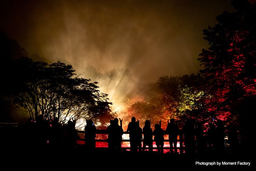 案例｜利来国际为壮观的Kamuy Lumina魔法夜行旅游项目提供配乐设备